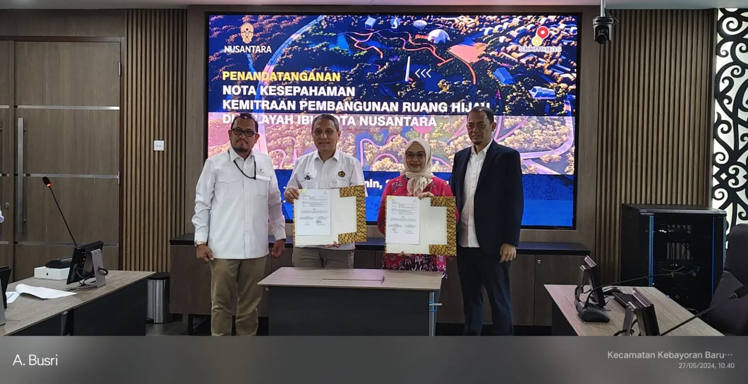 SKK Migas Bangun Ruang Hijau di IKN