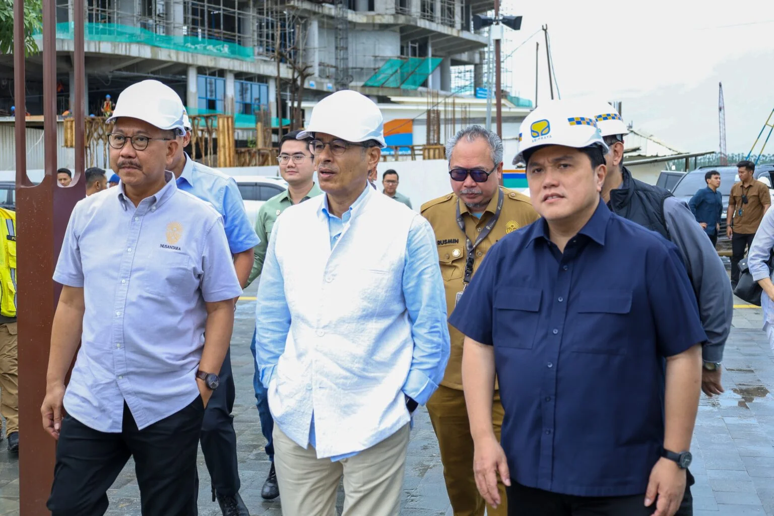 Kunjungi IKN, Kepala Otorita IKN Bersama Menteri BUMN Dampingi Pengusaha dari Uni Emirat Arab