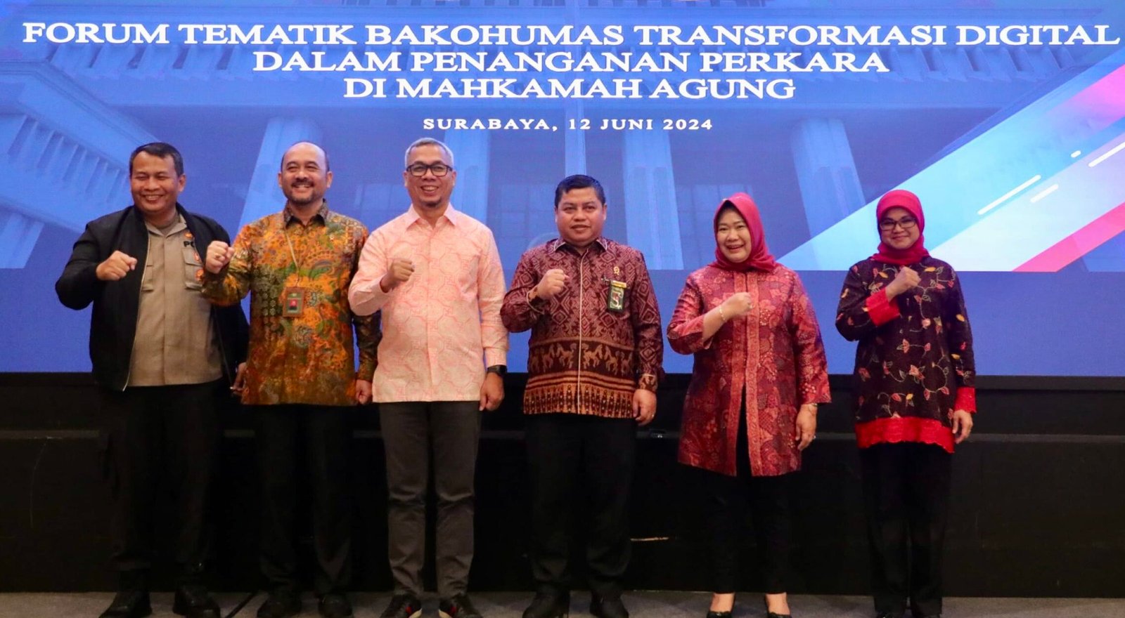 MAHKAMAH AGUNG MENYELENGGARAKAN FORUM TEMATIK BAKOHUMAS