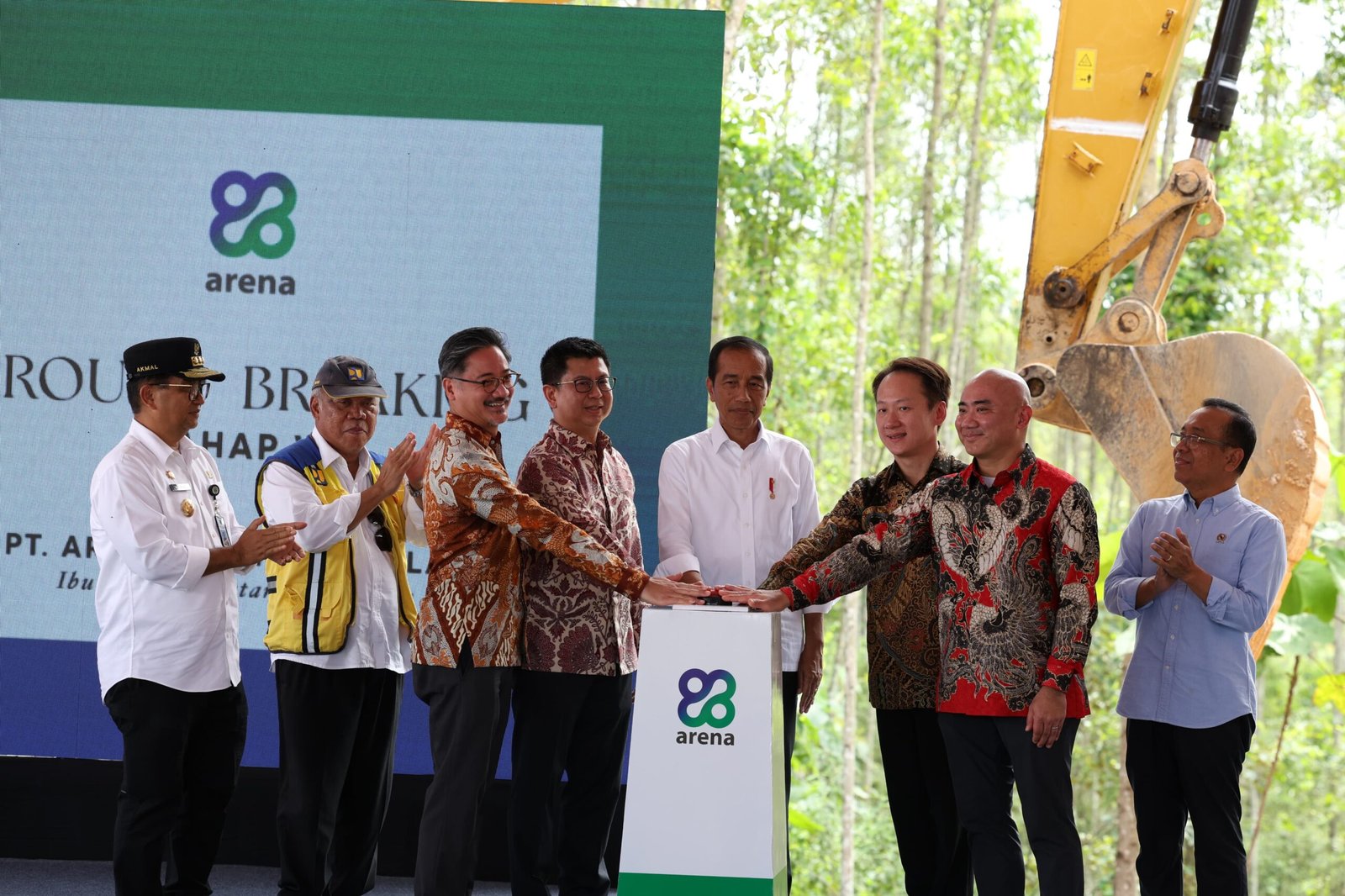 Restoran Arena Botanika Diresmikan, Presiden Jokowi Meminta Pembangunan Restoran Arena Botanika Dipercepat