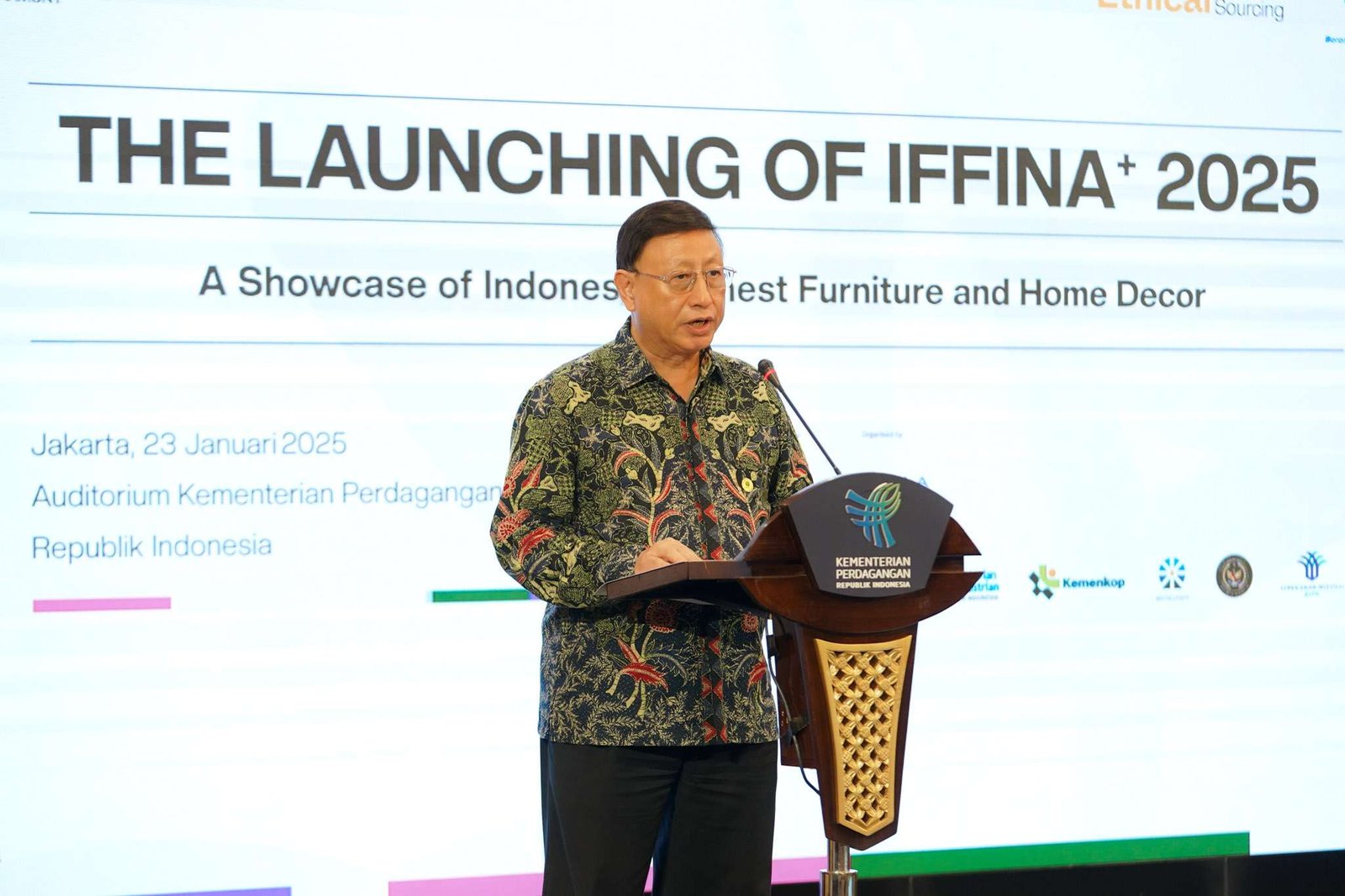 Pameran IFFINA 2025 Diharapkan Jadi Pusat Furnitur Dunia