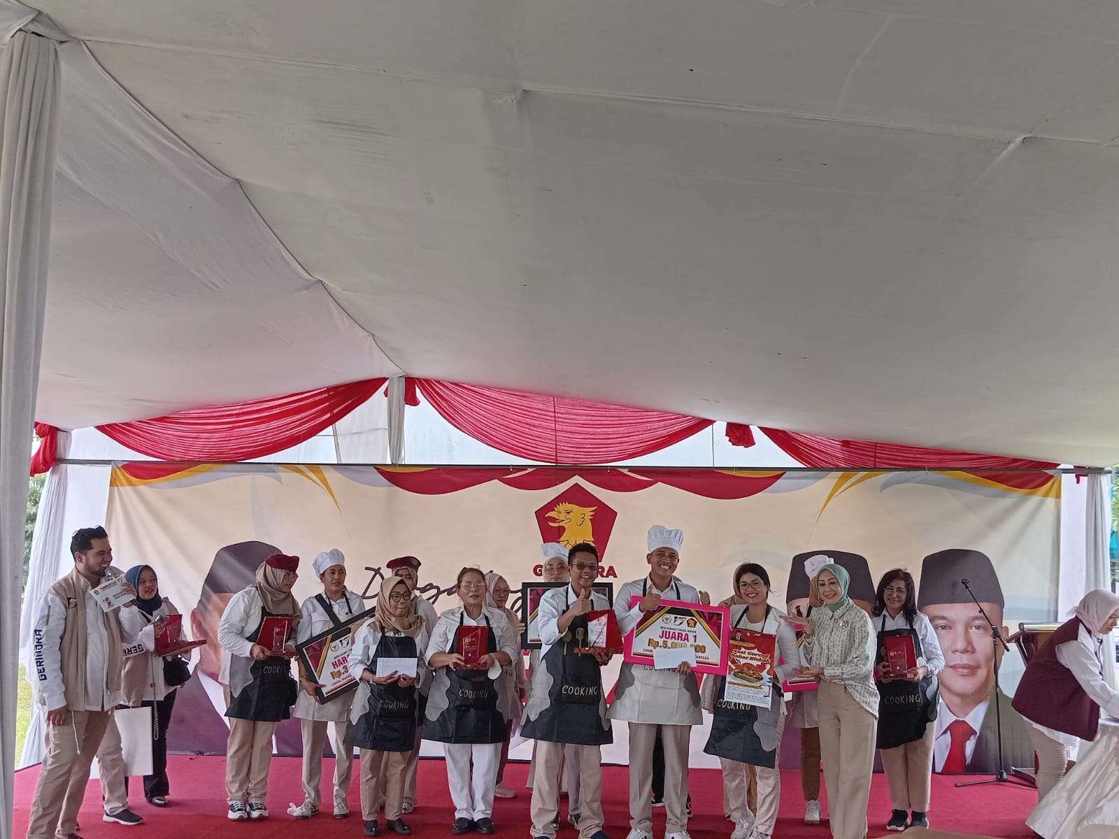 Fraksi Gerindra DPR RI Rayakan HUT ke-17 dengan Lomba Masak Nasi Goreng Nusantara