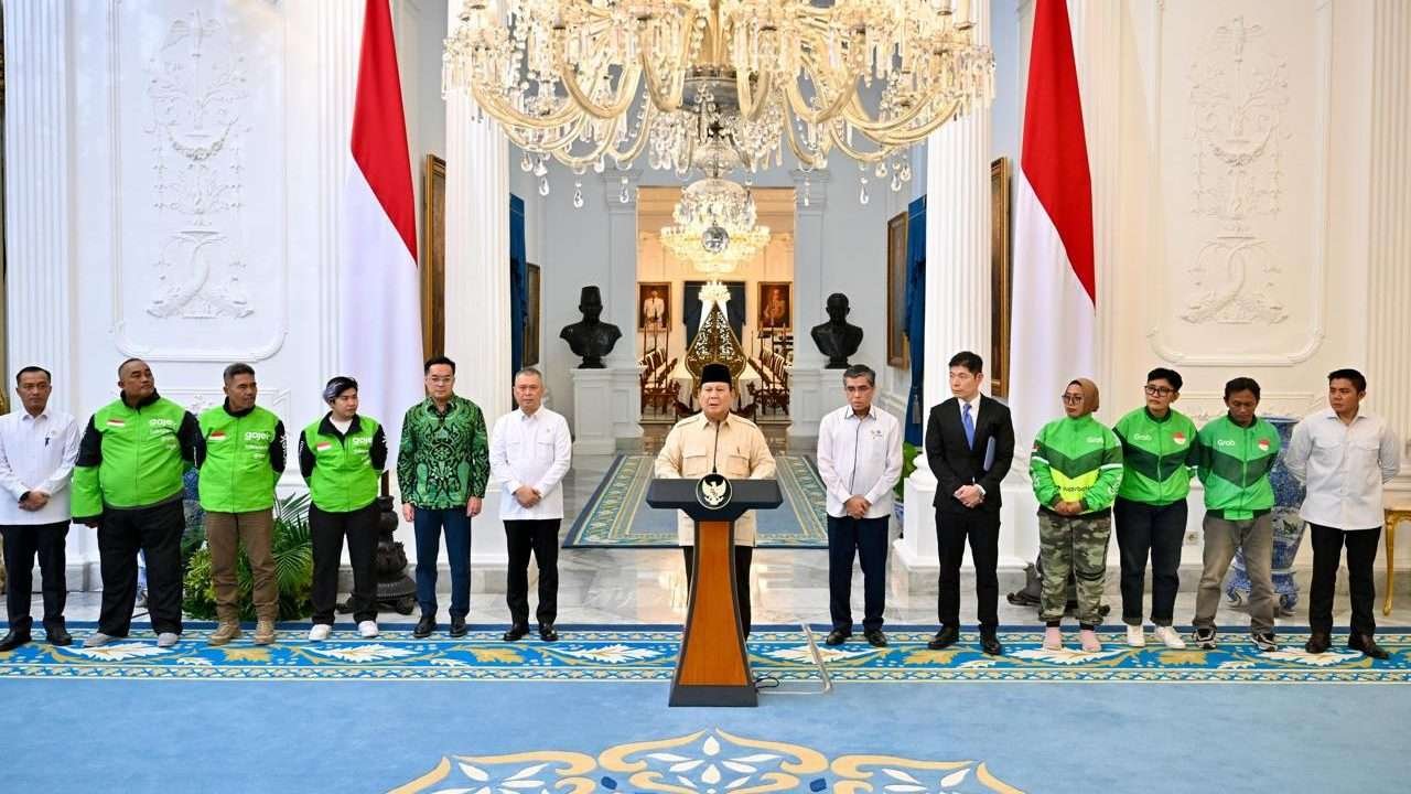 Pengemudi Ojol Dapat THR, PKS Apresiasi Kebijakan Presiden Prabowo