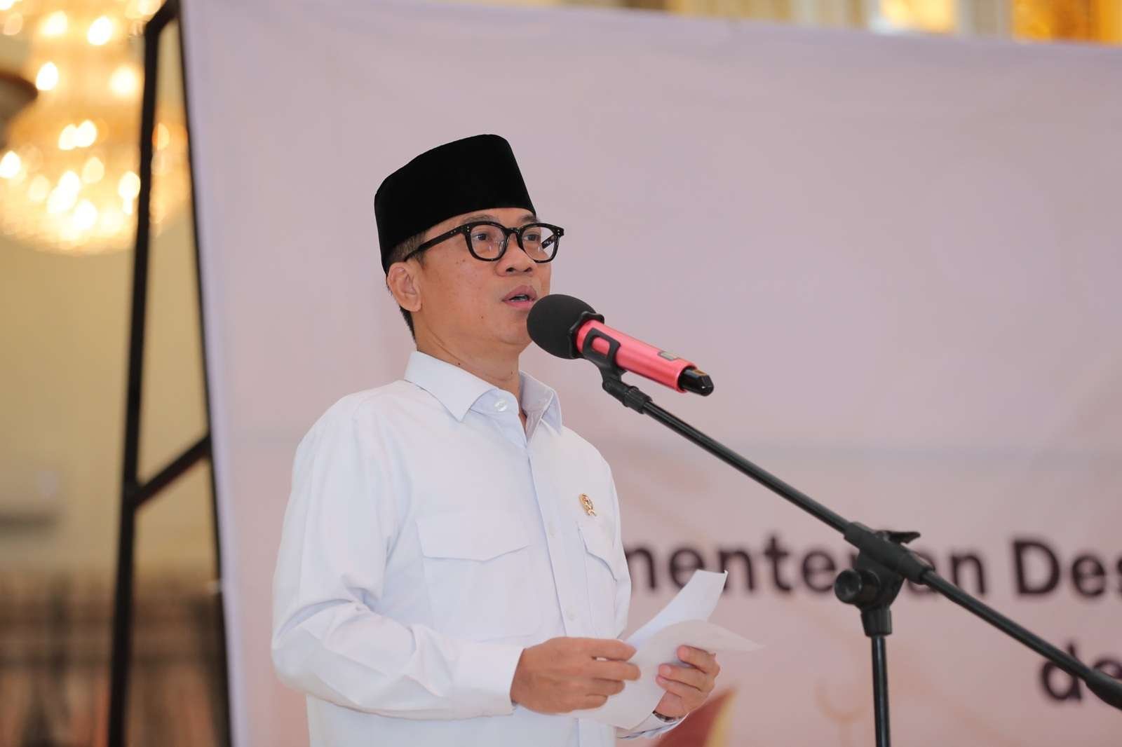 Kolaborasi Kemendes PDT dan Kemenag Luncurkan 1 Desa 1 Majelis Taklim