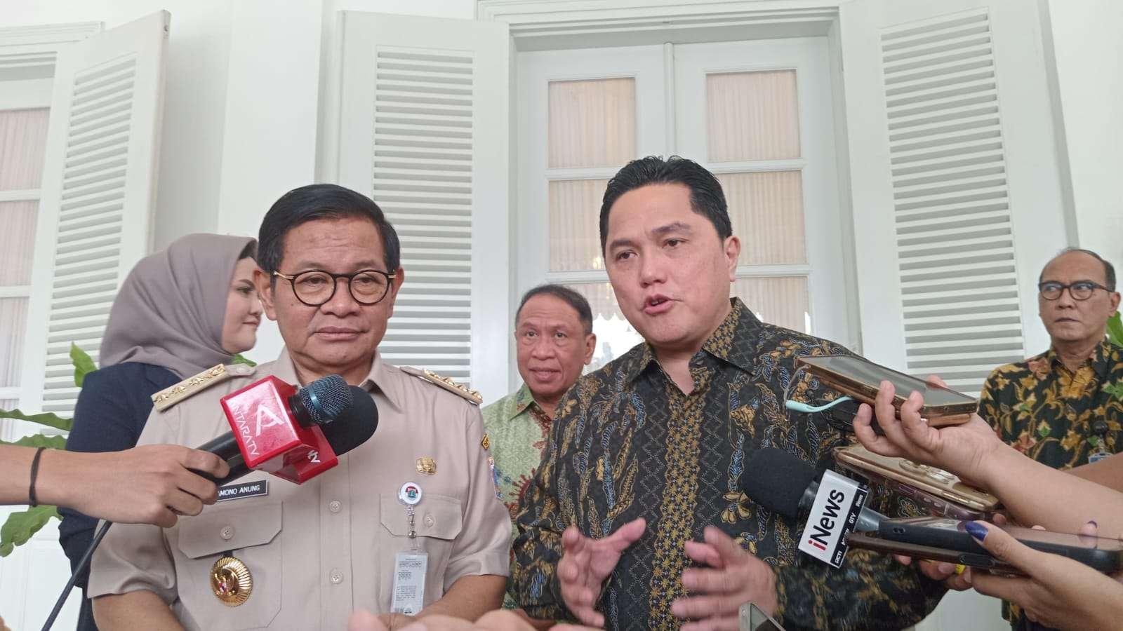 Erick Thohir Dorong Integrasi Transportasi Publik untuk Akses ke JIS