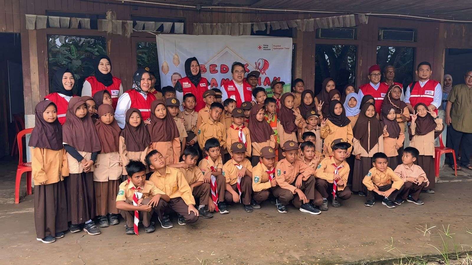 PMI Kaltim Gelar Beduk Ramadan di SD Terpencil Samarinda