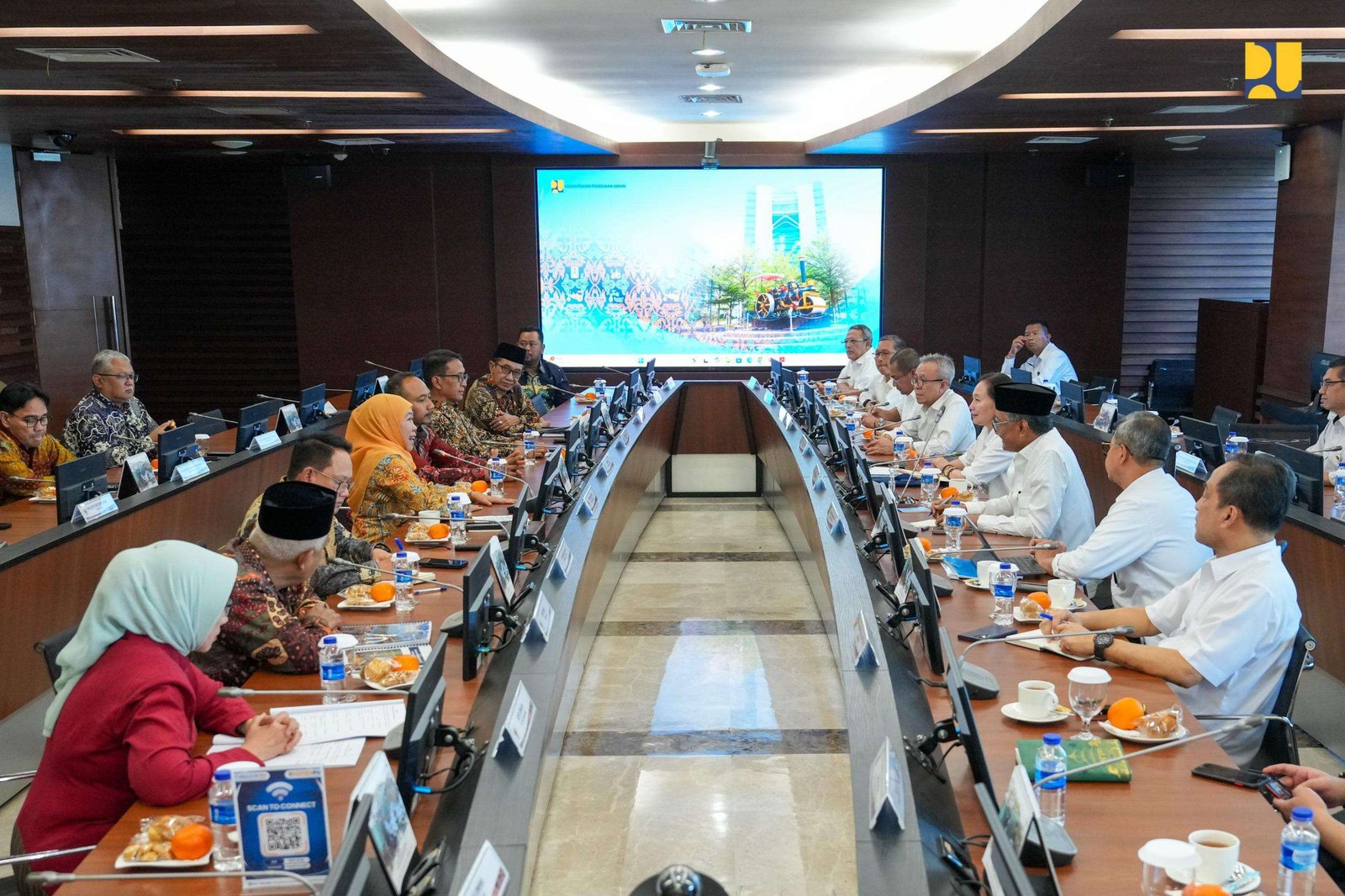 Menteri PU Dorong Infrastruktur Irigasi Wujudkan Swasembada Pangan di Jatim