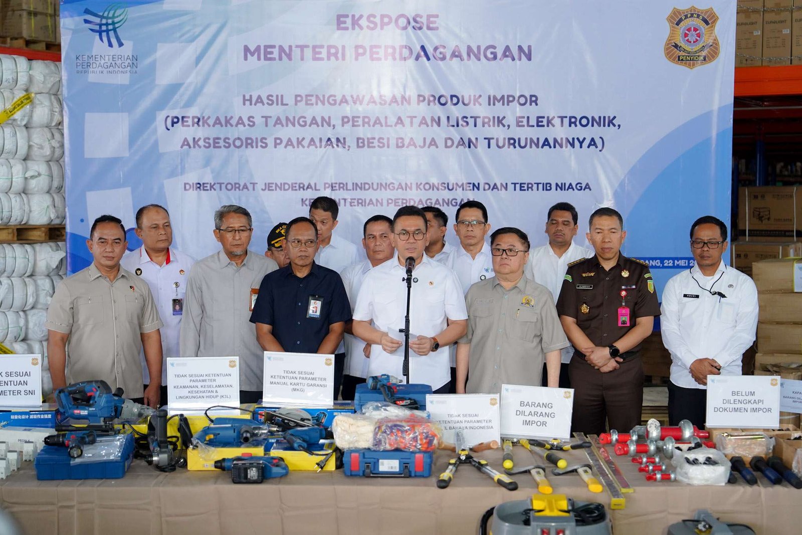 Pengawasan Produk Impor Diperketat, Kemendag Temukan Pelanggaran Senilai Rp18,85 Miliar