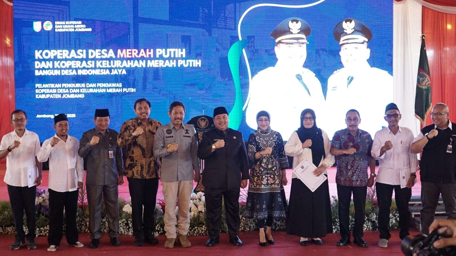 Bupati Jombang: Kopdes Merah Putih Jadi Spirit Perkuat Pembangunan Ekonomi