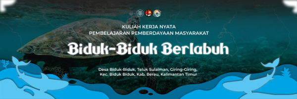 Banner Tim KKN UGM Biduk Biduk Berlabuh
