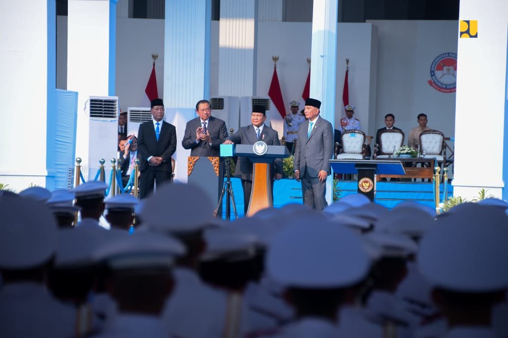 Menteri PU Dampingi Presiden Resmikan Kampus Bhinneka Tunggal Ika Universitas Pertahanan