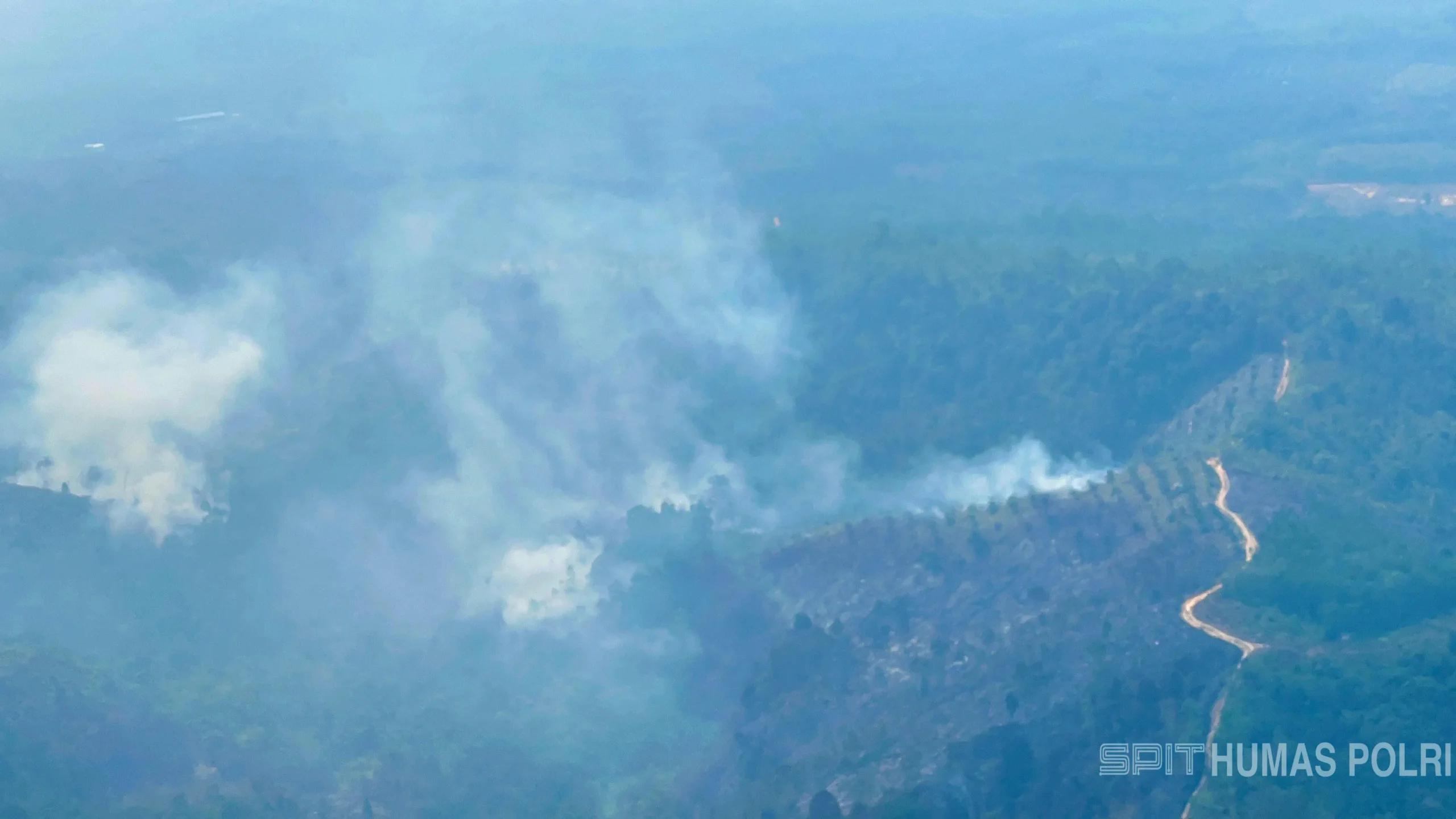 Kapolri Soroti Unsur Kesengajaan dalam Kebakaran Hutan di Riau