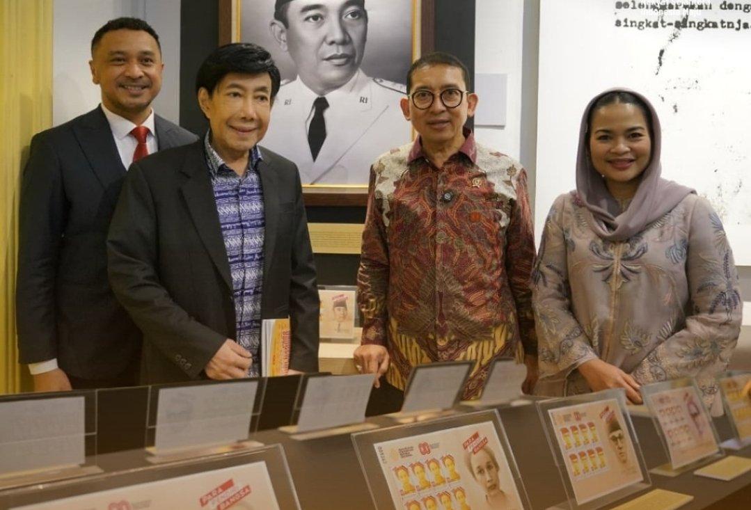 Kementerian Kebudayaan Luncurkan Prangko sebagai Penghormatan kepada Pendiri Bangsa