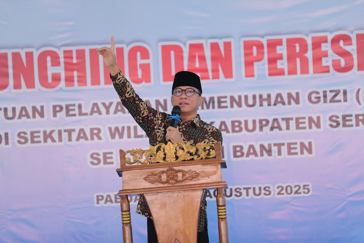 Resmikan 17 SPPG di Kabupaten Serang, Mendes PDT: Mendukung Program MBG