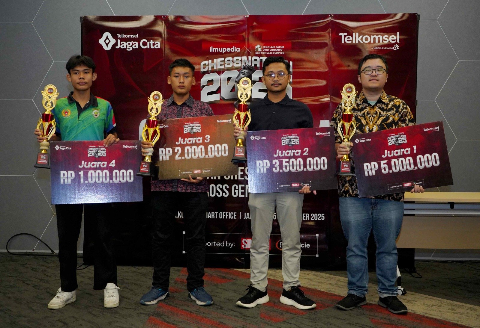 Ilmupedia Umumkan Pemenang Chessnation 2025, Salah Satu Juara dari Amuntai Kalimantan Selatan
