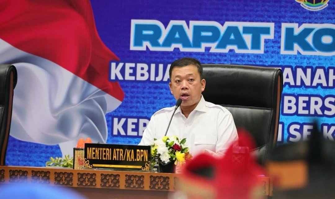 Menteri Nusron Imbau Pemda Kalteng Percepat Pemutakhiran Sertipikat Tanah untuk Cegah Tumpang Tindih