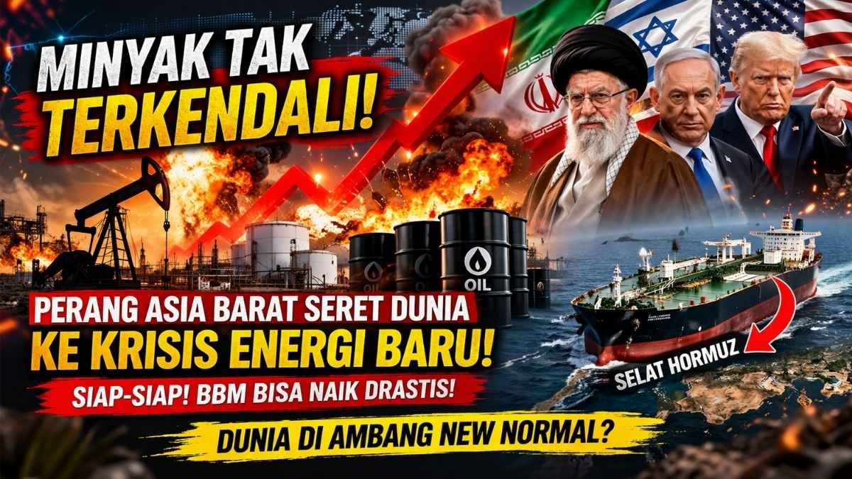 Minyak Tak Terkendali, Perang Asia Barat Seret Dunia ke Krisis Energi Baru